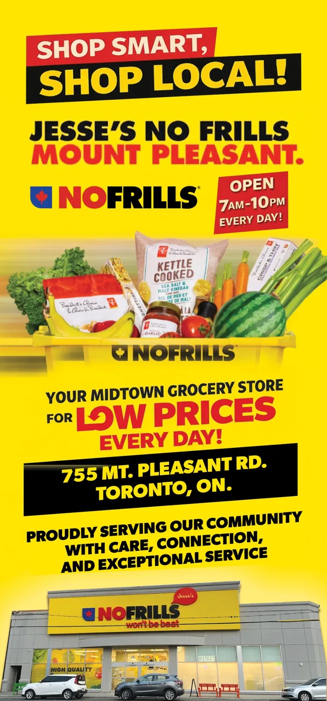 Grocery print advertisement