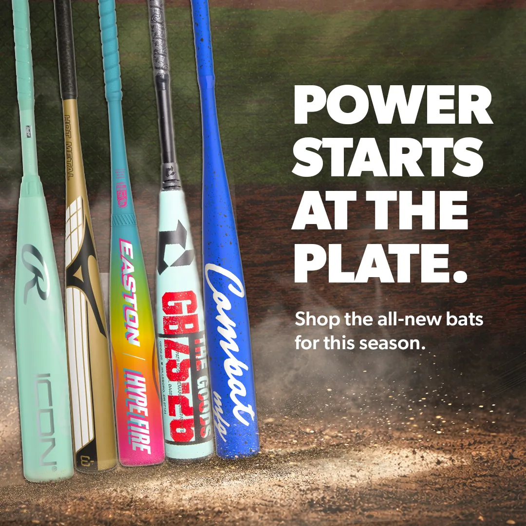 Source for Sports baseball bat launch creative